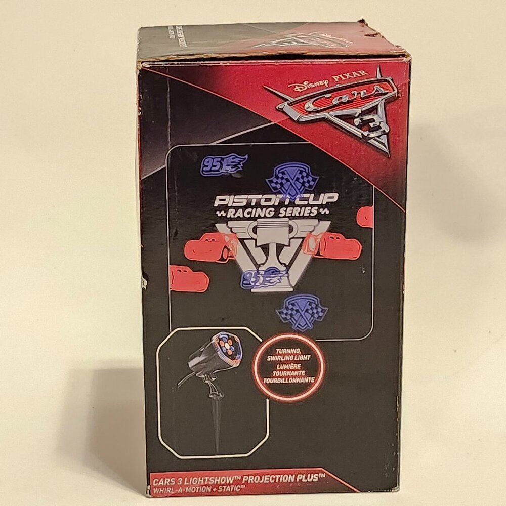 Disney Pixar Cars 3 Lightshow Projection Plus Lamp Gemmy Industries BNIP 2018